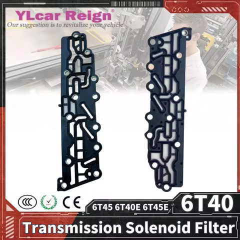 6T45 6T40 6T45E 6T40E Auto Transmission Solenoids Screen Filter Gasket Plate 24242274 24263196 For G