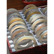 [Live] Natural Agate Jade Bangle 💎Eudora Jewellery