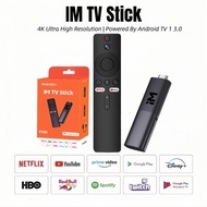 IM Smart TV Stick Ultra HD TV 4K/WIFI/2.4G/Android 13.0 Voice Remote Control+Full Channel+Movie Plug