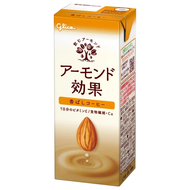 REDCRAB -GLICO ALMOND MILK กูลิโกะ นมอัลมอนด์ นำเข้าจากญี่ปุ่น🇯🇵 200ML/CARTON