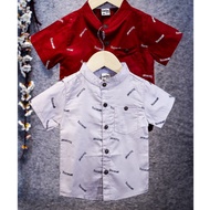 KEMEJA Children's Short Sleeve Shirt (1 - 4 years) USON 2832BC