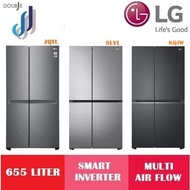 LG 655L Side-By-Side Refrigerator GC-B257JQYL / B257SLVL/ B257KQJW