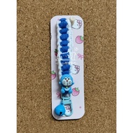 ~Gloria丽璇手作~(成品)手工毛线钩针编织小叮当花环钥匙扣,包包、手机挂件礼物。