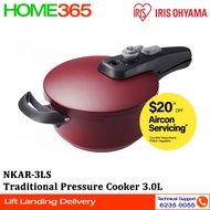 Iris Ohyama Traditional Pressure Cooker 3.0L NKAR-3LS