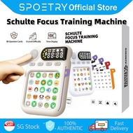 【SPOETRY】Schulte Focus Training Machine Kids Focus Training Early Education Toys Concentration Early