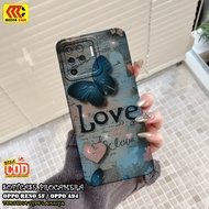 HP Latest Oppo Reno 5F / Oppo A94 4G Phone Case - Butterfly Case Motif - Oppo Reno 5F / Oppo A94 4G 