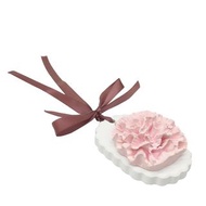 粉紅色花形擴香石，香薰庭高檔石膏小擺件室內擺設型汽車香水 (V-STONE-PINK-FLOWER)