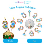 LILIN Rainbow Number Candles