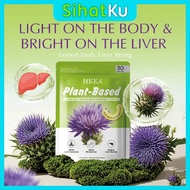 HKKA Plant-Based Milk Thistle (30 Tablet) - Detox hati, kurangkan beban hati, boost metabolisme