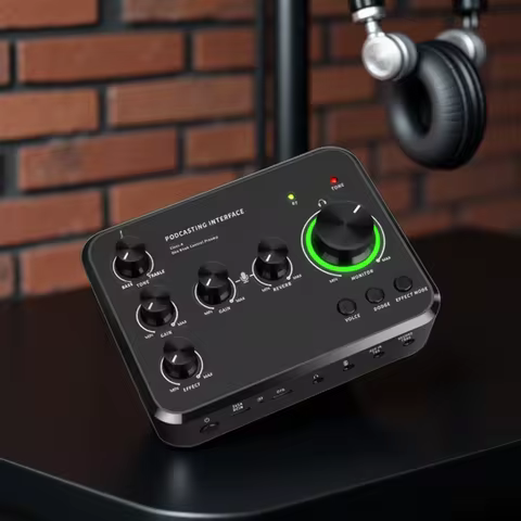 Rechargeable Audio Mixer with Pro-preamp, 8 Channel, XLR, 48V Phantom Power, Line & DI Inputs, for P