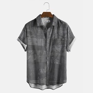 KEMEJA Men's shirt - Grunge wall texture