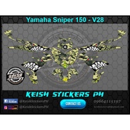 Decals for Sniper 150 V28