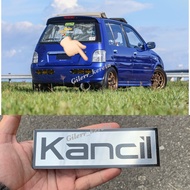 🌸HOT ITEM🌸Emblem Tulisan Kancil Bonet Belakang Perodua Kancil Bulat/Belalang