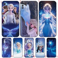 Frozen Disney Movie for Realme 8S 8i 9i 9 10 Pro Plus 12 12X TPU Spot Black Plastic Soft Case