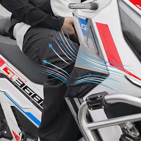 For ZONTES 368 G 368G 368-G 2024-2026 Side Fairing Wind Deflector Leg Fairing Decorate Air Deflector