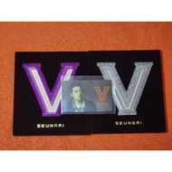 Seungri VVIP 1st Mini Album CD+PB+PC Purple Silver BIGBANG ALBUM