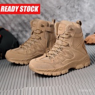 CODD Ready stock army men's tactical boots outdoor hiking high-top combat SWAT boots army hiking shoes hiking shoes67 4ud VCB