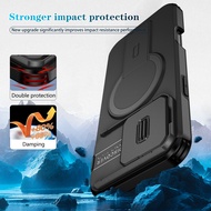 Stand Invisible Hard Phone Case for Iphone 17 17e Pro Max Air 16 Plus 16e 15 14 12 13 Pro Iphone17 B
