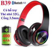 Tai Phone  Bluetooth Chụp Tai Cao Cấp B39 - Bass cực mạnh Pin Trâu 400mAh