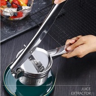 Stainless Steel Juicer Household Easy to clean Potato Mashed Potatos Device Manual Stuffing Squeezer Vegetable Dehydrator Juicers  Fruit Extractors