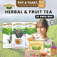 CAMERON VALLEY TEA — Herbal Tea & Fruit Tea 25's HALAL Kacip Fatimah Peppermint Lemon Grass Strawber