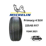 New Tyre Michelin Primacy 4 SUV 225/65/17