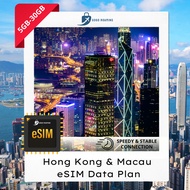 【eSim】eSim Hong Kong & Macau eSim 5G (3GB - 30GB) Roaming Data Travel eSim I ET Travel eSim
