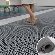 แผ่นยางกันลื่น0.6/0.9/1.2*1/2/3/5M แผ่นยางภกันลื่นหนา5mm non slip mat แผ่นกันลื่นห้องน้ำ PVC Mat Bat