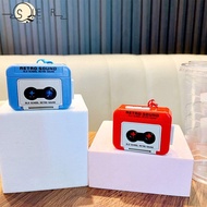 SUEREN Key Storage Holder, Can Record Music Box Pendant Keychain Music Key Chain Holder, Portable Mu