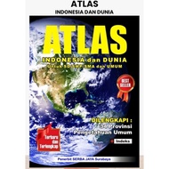 Indonesian atlas and world atlas