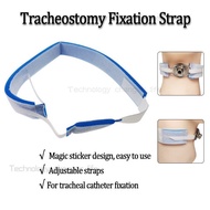 Reusable Tracheostomy Fixation Device Sponge Neck Support AdjustableCatheter Fixation Strap ZOXR