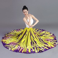 Ready stock Ready stock Xinjiang Dance Dris Performance Costume Skirt Ethnic Half-Length Skirt Big S