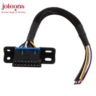 JOLEONS OBD2 Cable, 16 Pin Male to Female 1ft/30cm OBDII Cable, Professional With Mounting Bracket B