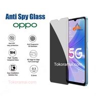 LAYAR Tempered Glass Anti Spy Oppo R15 R15X R17 R17 Pro Screen Protector Anti Peep Privacy Anti Scra