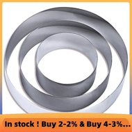 4/6/8 Inch Round Cake Mold Stainless Steel Baking Tool Cake Ring Set Biscuit Cutter English Muffin R