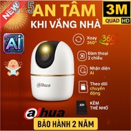 Dahua Hero A1 DH-H3AE Wifi Camera 3MP 360 Rotation–AI Motion Tracking – 2-Way Talk