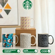 Starbucks Ceramic Mug Coffee Cup Ceramic Cup Spoon