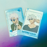 JJK / Jujutsu Kaisen - Set of 2 Gojo Satoru snap corner cards - War spell