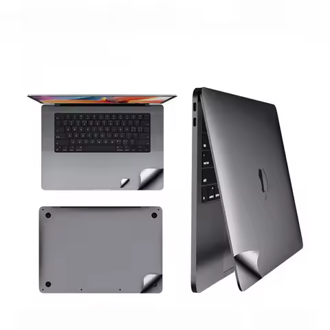 Body Guard Protective Vinyl Decal Cover Skin For Apple Macbook Pro M1 16" A2485 13" 15 A2442 Air13 M