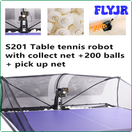 FLYJR Ping Pong Trainer Robot SUZ S201Table Tennis Training Balls collect net tennis accessories Table Tennis picker Sports Equipment RSHEW