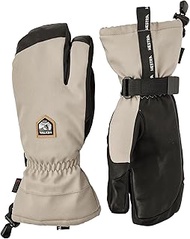 Unisex CZone Mountain 3-Finger Glove, Waterproof, Windproof Leather Alpine Ski Glove for Men & Women
