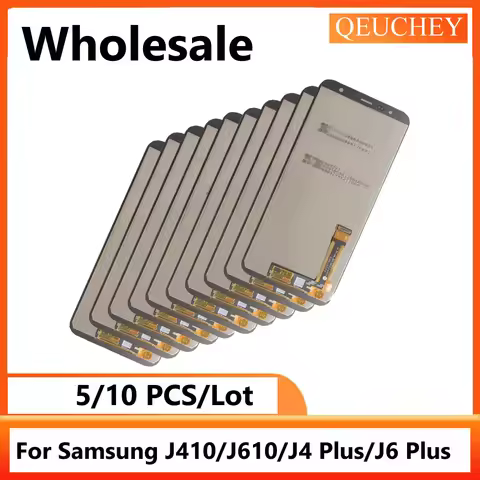 5/10 Piece/Lot For Samsung J4 Plus J4+ J415 / J6 Plus J6+ J610 LCD Display Touch Screen Digitizer As