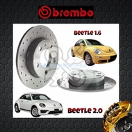 BREMBO Xtra Rear Brake Discs (2pcs) - Volkswagen Beetle 1.6, 2.0