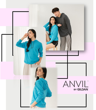 Anvil Long Sleeve Hooded Tee/ LONG SLEEVE SHIRT / BAJU LENGAN PANJANG / JAKET / Long Sleeve Jacket /