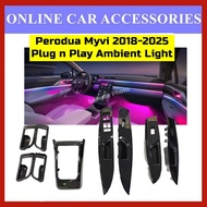 Perodua Myvi 2018 - 2025 Plug n Player Starry Design Ambient Light Myvi MG3 Myvi New Interior LED Am