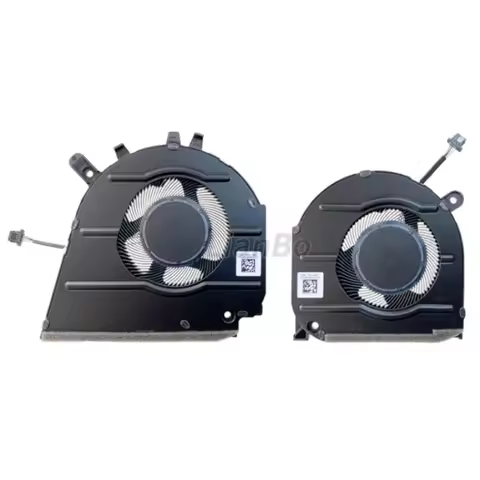 CPU GPU Cooling Fan for Dell Inspiron/Vostro 15 7510 16 7610 P106F P107F Laptop Fan