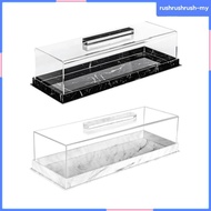 [RushrushrushMY] Bakery Pastry Display Stand, Acrylic Rectangle Cake Display Stand, Dessert Tray,