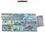 UAENAU ​10Pcs Abalone Shell Inlay​, Abalone Shell ​Colorful ​Guitar Inlay Material​, ​Sheet Form ​Gu