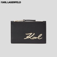 KARL LAGERFELD - K/SIGNATURE SLIM BI-FOLD CARDHOLDER 240W3201 กระเป๋าสตางค์