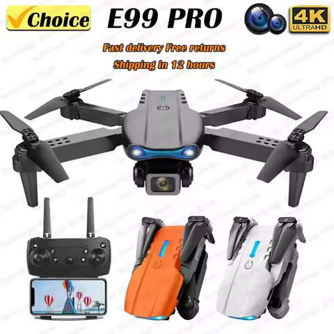 E99 K3 Pro HD 4k Drone Quadcopter Toys Helicopter Dual Camera High Hold Mode Foldable Mini WIFI Aeri